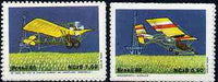 Brazil 1989 Aerosports & Anniversary of Santos Dumont's Flight set of 2, SG 2373-74 unmounted mint