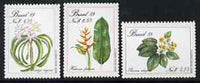 Brazil 1989 Endangered Plants set of 3, SG 2355-57 unmounted mint*