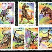 Tanzania 1994 Prehistoric Animals perf set of 7 unmounted mint, SG 1799-1805*