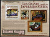 Comoro Islands 2009 Impressionists - Suzanne Valadon perf s/sheet unmounted mint