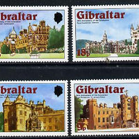 Gibraltar 1978 Coronation 25th Anniversary set of 4 (SG 400-3) unmounted mint