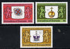 Grenada - Grenadines 1978 Coronation 25th Anniversary perf 14 set of 3 from sheets unmounted mint SG 272-4