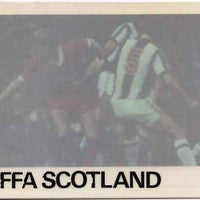 Staffa - Football Original composite artwork for 4.5p value comprising coloured photograph mounted on board 6€" x 4", inscription & value on tracing paper overlay