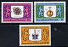 Grenada - Grenadines 1978 Coronation 25th Anniversary perf 12 set of 3 from sheetlets unmounted mint SG 272-4