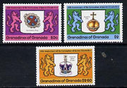 Grenada - Grenadines 1978 Coronation 25th Anniversary perf 12 set of 3 from sheetlets unmounted mint SG 272-4