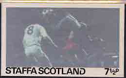 Staffa - Football Original composite artwork for 7.5p value comprising coloured photograph mounted on board 6€