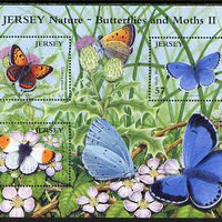 Jersey 2006 Butterflies & Moths perf m/sheet unmounted mint, SG MS1285
