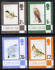 Gibraltar 1977 Birds, the 4 values from def set (2.5p, 6p, 20p £ £2) SG 377, 381, 385 & 389 unmounted mint*