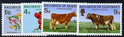 Guernsey 1970 Agriculture & Horticulture set of 4 unmounted mint, SG 36-39