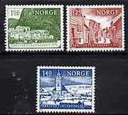 Norway 1975 European Architectural Heritage Year set of 3, SG 734-76*