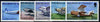 Guernsey 1973 50th Anniversary of Air Service set of 5, SG 84-88 unmounted mint*