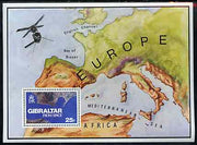 Gibraltar 1978 Gibraltar from Space m/sheet unmounted mint, SG MS 399