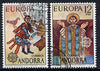 Andorra - Spanish 1975 Europa (Paintings) set of 2 superb cto used, SG 92-93*