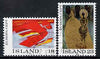 Iceland 1975 Europa (Paintings) set of 2 superb cto used, SG 533-34*