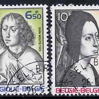 Belgium 1975 Europa (Paintings) set of 2 superb cto used, SG 2388-89*