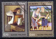 Finland 1975 Europa (Paintings) set of 2 superb cto used, SG 877-78*