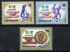 Russia 1986 Football World Cup Championships set of 3 unmounted mint, SG 5660-62, Mi 5612-14*