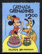 Grenada - Grenadines 1981 50th Anniversary of Walt Disney's Pluto $2 unmounted mint, SG 432*