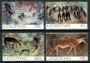 Lesotho 1983 Rock Paintings set of 4 unmounted mint, SG 540-43*