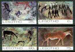Lesotho 1983 Rock Paintings set of 4 unmounted mint, SG 540-43*