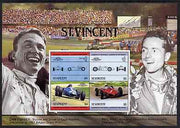 St Vincent 1985 Cars #4 (Leaders of the World) perf m/sheet unmounted mint, SG MS 892