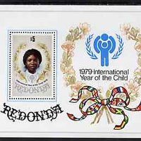 Antigua - Redonda 1979 International Year of the Child perf m/sheet unmounted mint