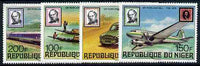 Niger Republic 1979 Rowland Hill (Mail Transport) Perf set of 4 unmounted mint, SG 764-67*