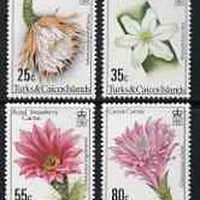 Turks & Caicos Islands 1981 Flowering Cacti set of 4 unmounted mint, SG 635-38*