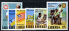 Liberia 1979 75th Anniversary of Rotary International Perf set of 6 unmounted mint, SG 1442-47*