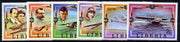 Liberia 1978 Progress in Aviation perf set of 6 unmounted mint, SG 1327-32*