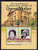 Tuvalu - Nukulaelae 1985 Life & Times of HM Queen Mother (Leaders of the World) m/sheet showing The White Lodge unmounted mint