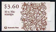 Australia 1989 Christmas $3.60 booklet complete (SG SB68)
