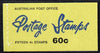 Australia 1966 QEII 60c booklet complete & pristine, SG SB39