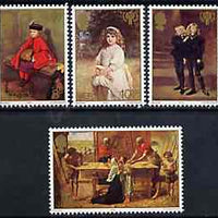 Jersey 1979 International Year of the Child & Millais Birth Anniversary (Paintings by Millais) set of 4 unmounted mint, SG 213-16