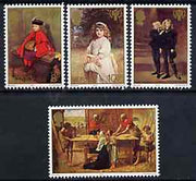 Jersey 1979 International Year of the Child & Millais Birth Anniversary (Paintings by Millais) set of 4 unmounted mint, SG 213-16
