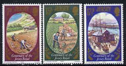 Jersey 1980 Centenary of the Jersey Royal Potato set of 3 unmounted mint, SG 230-32