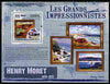 Comoro Islands 2009 The Impressionists - Henry Moret perf souvenir sheet unmounted mint