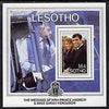 Lesotho 1986 Royal Wedding m/sheet (Andrew in Helicopter) unmounted mint SG MS 739