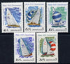 Russia 1978 Olympic Sports #4 (Sailing) set of 5 unmounted mint, SG 4820-24, MI 4781-85