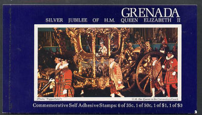 Grenada 1977 Silver Jubilee Booklet complete and pristine, SG SB1