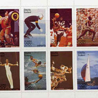 Staffa 1976 Montreal Olympic Games complete perf set of 8 values unmounted mint