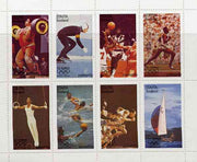 Staffa 1976 Montreal Olympic Games complete perf set of 8 values unmounted mint