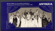 Antigua 1977 Silver Jubilee Booklet containing SG 532a & 533a self-adhesive panes SG SB2