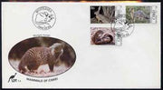 Ciskei 1982 Small Mammals set of 4 on unaddressed illustrated cover with special first day cancel (SG 30-33)