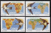 Ciskei 1984 Migratory Birds (Martins & Swallows) set of 4 unmounted mint, SG 60-63*