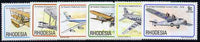 Rhodesia 1978 75th Anniversary of Powered Flight set of 6 unmounted mint, SG 570-75*