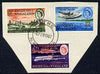 Rhodesia & Nyasaland 1962 Airmail Service set of 3 very fine cds used, SG 40-42