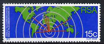 South Africa 1973 World Communication Day (no wmk) unmounted mint, SG 338*