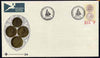 South Africa 1974 Centenary of the Burgerspond (Coin) on unaddressed illustrated cover with special first day cancel (SG 342)