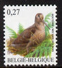 Belgium 2002-09 Birds #5 Woodcock 0.27 Euro unmounted mint SG 3698a